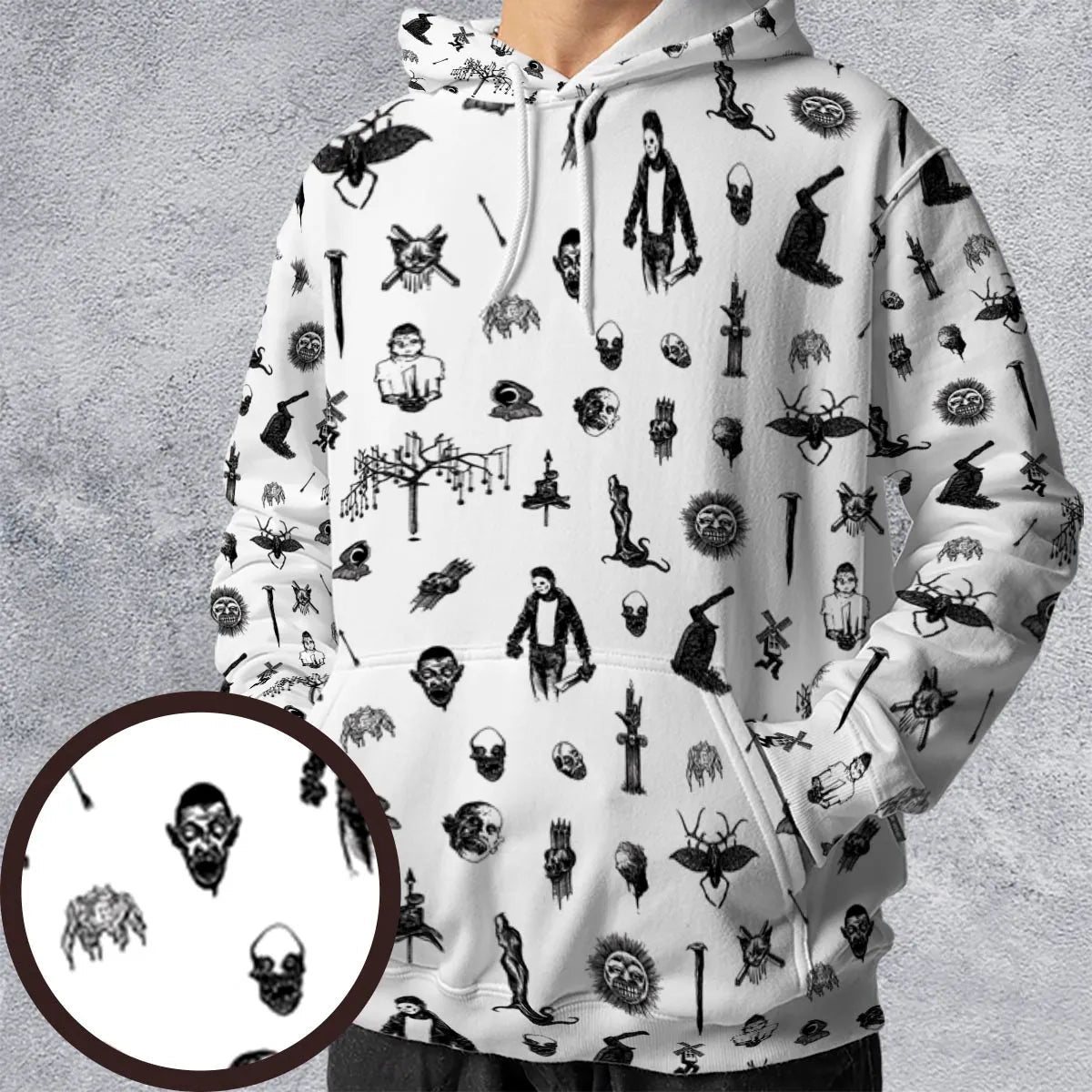Full Print Hoodie - QA85Y112