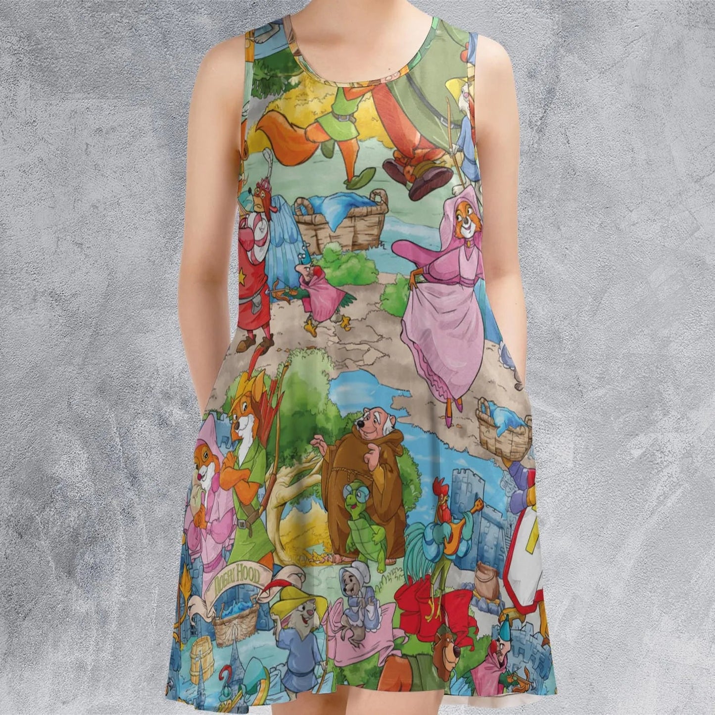 Casual Sleeveless Dress - JMC9AXMD