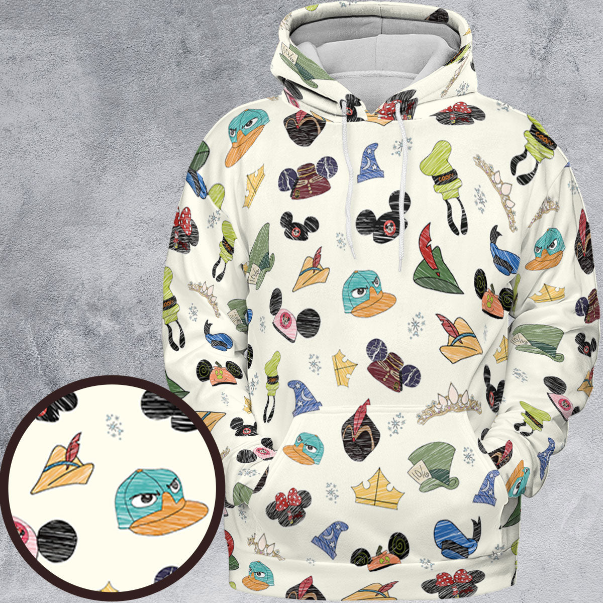 Full Print Hoodie - E7EKJPH3