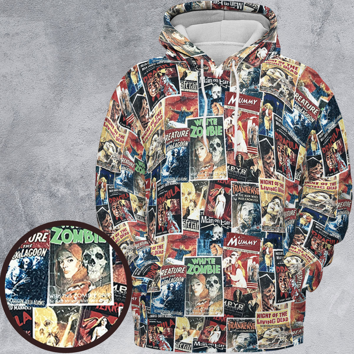 Full Print Hoodie - U4WQG7WN