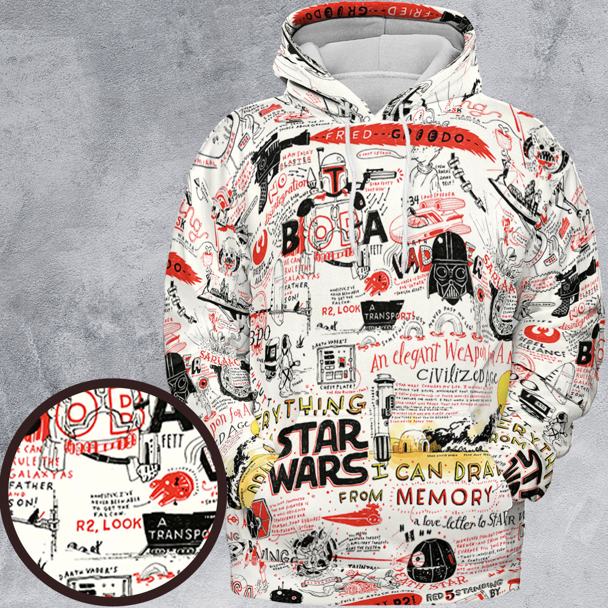 Full Print Hoodie - 42G6SA5M