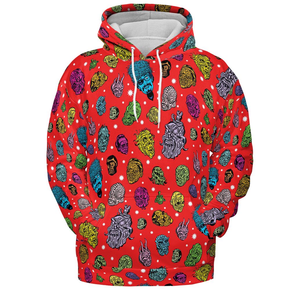 All-over Print Hoodie - F7B7CD9W -  - 2