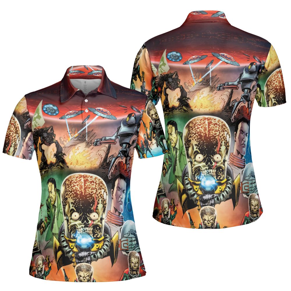 AOP Men/Women Polo Shirt - KVL6M7TJ -  - 5