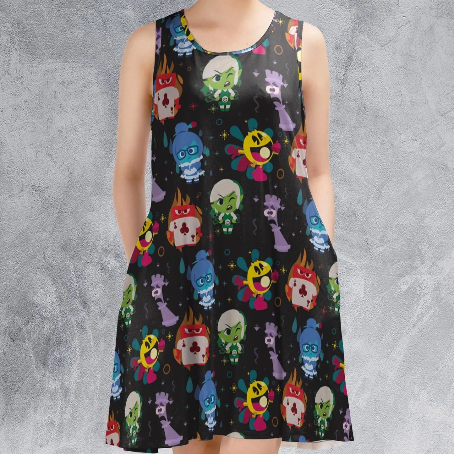 Casual Sleeveless Dress - LQ7A181U