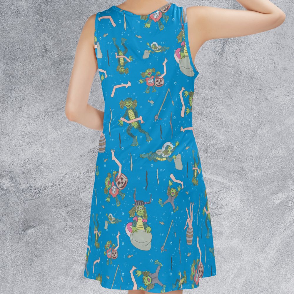 Sleeveless Dress - E2K3LTNE -  - 2