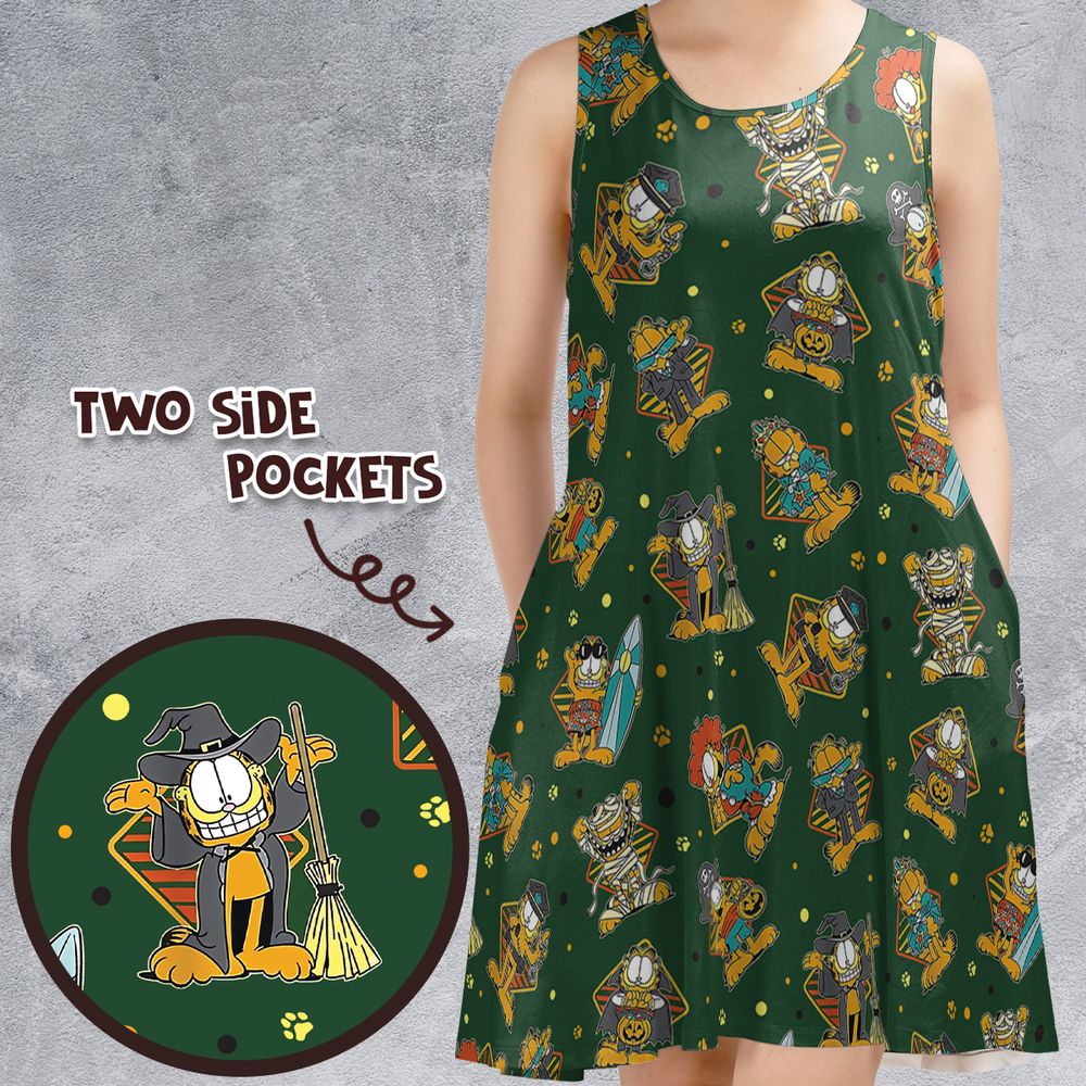 Sleeveless Dress - 7C4A9NL4 -  - 1