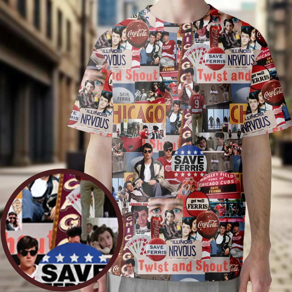 Full Print T-Shirt - 75BJ61QF