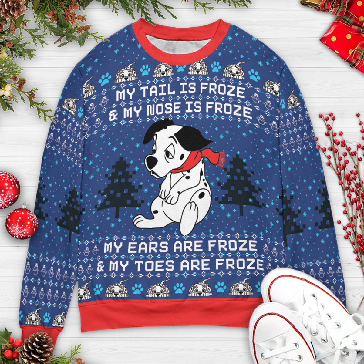 Ugly Christmas Sweatshirt - ZW9PY2FX