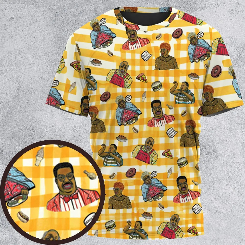 Full Print T-Shirt - 7B9R6BF4
