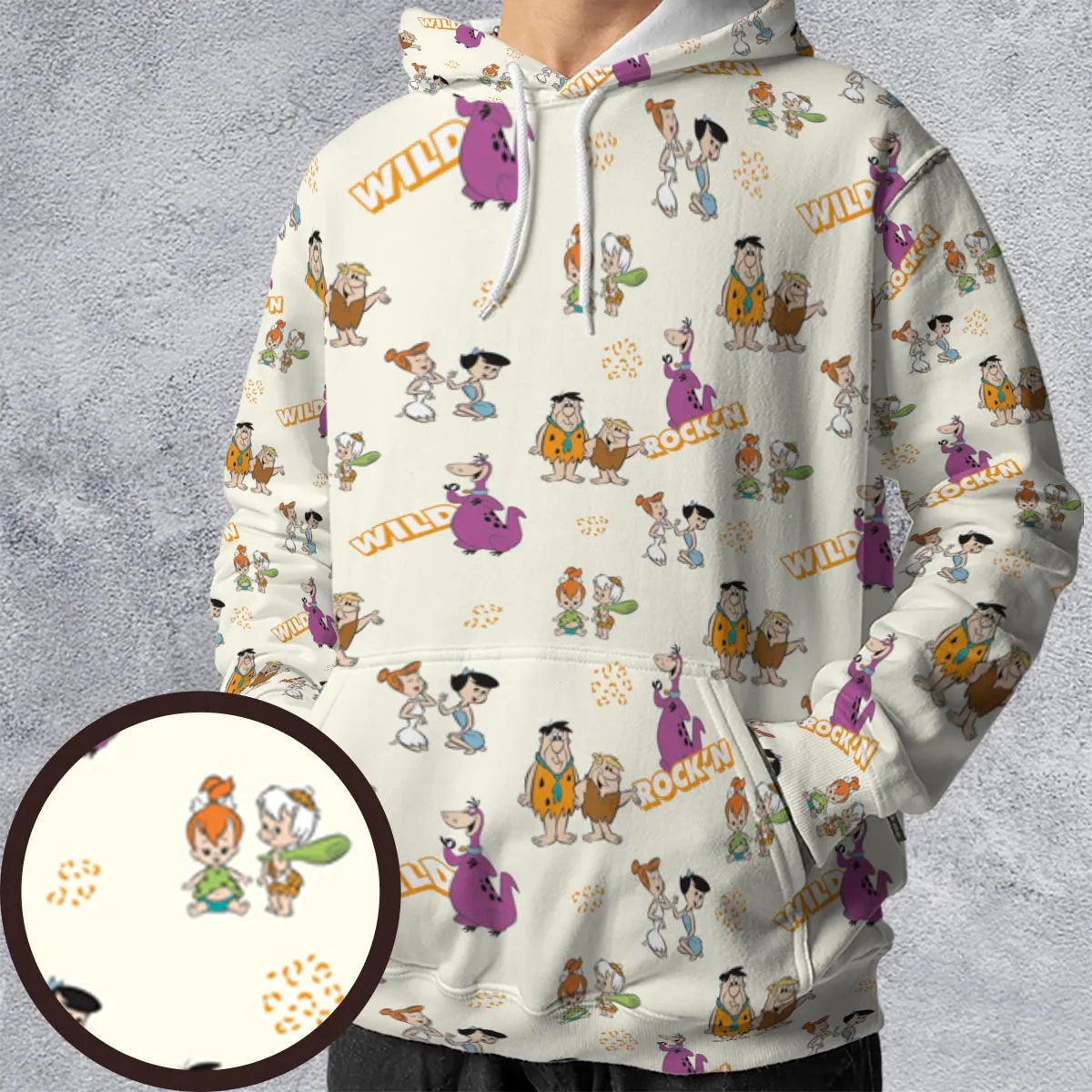 Full Print Hoodie - J1MCJ7KQ