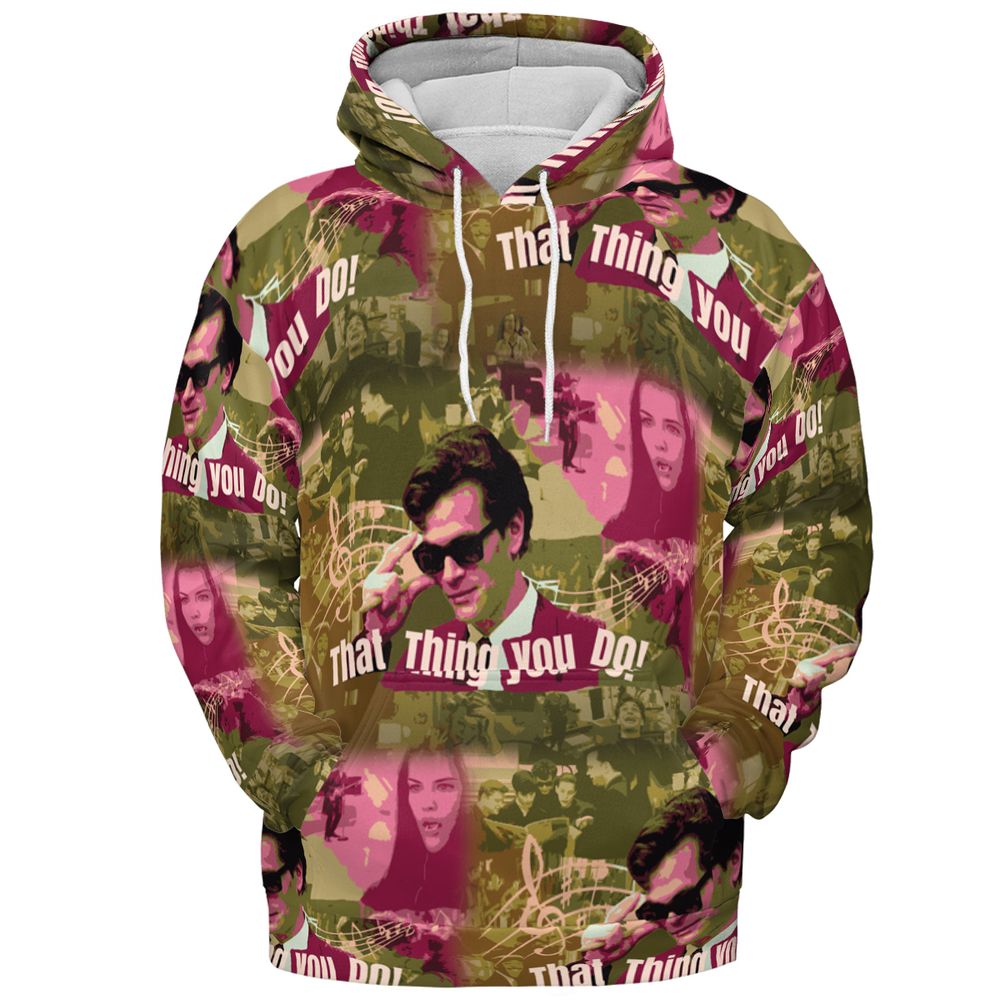All-over Print Hoodie - W1RTYV1T -  - 2