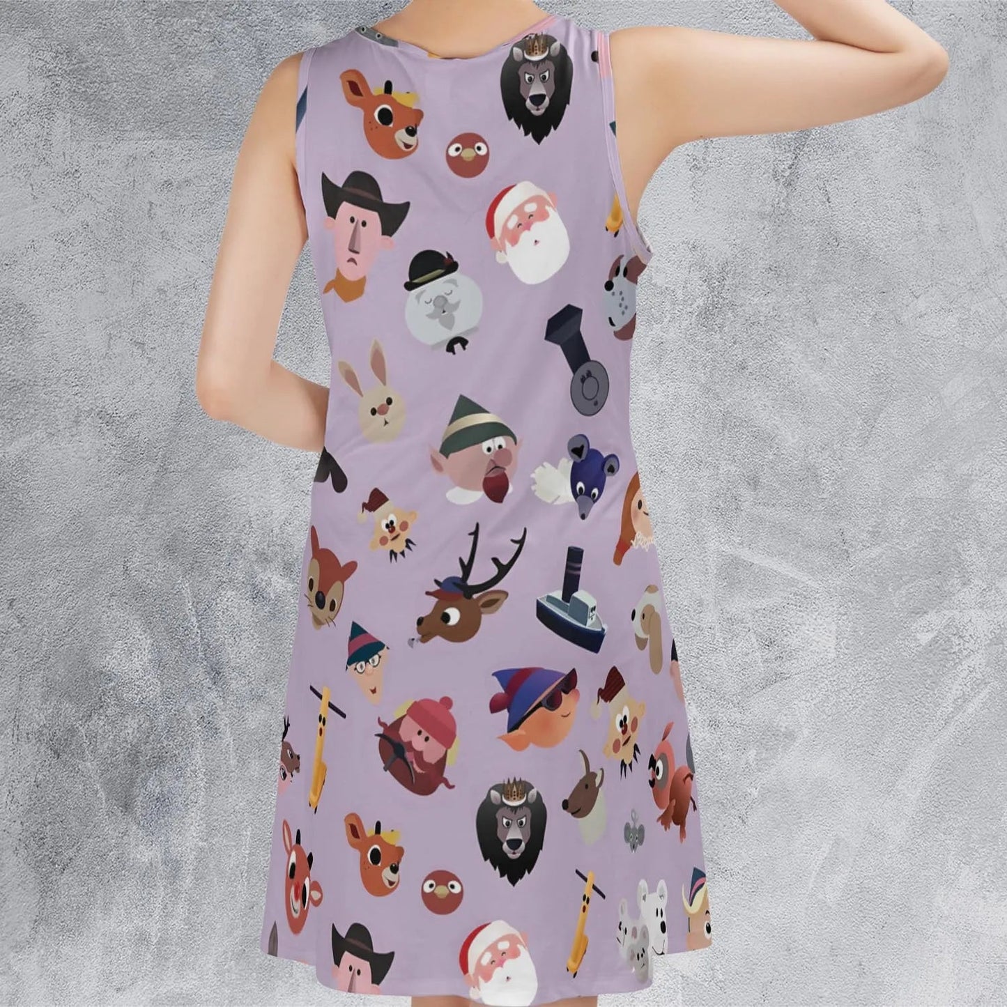 Casual Sleeveless Dress - 1MEVPJC9