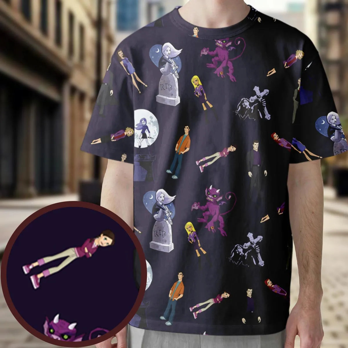 Full Print T-Shirt - 7CGSUJAA