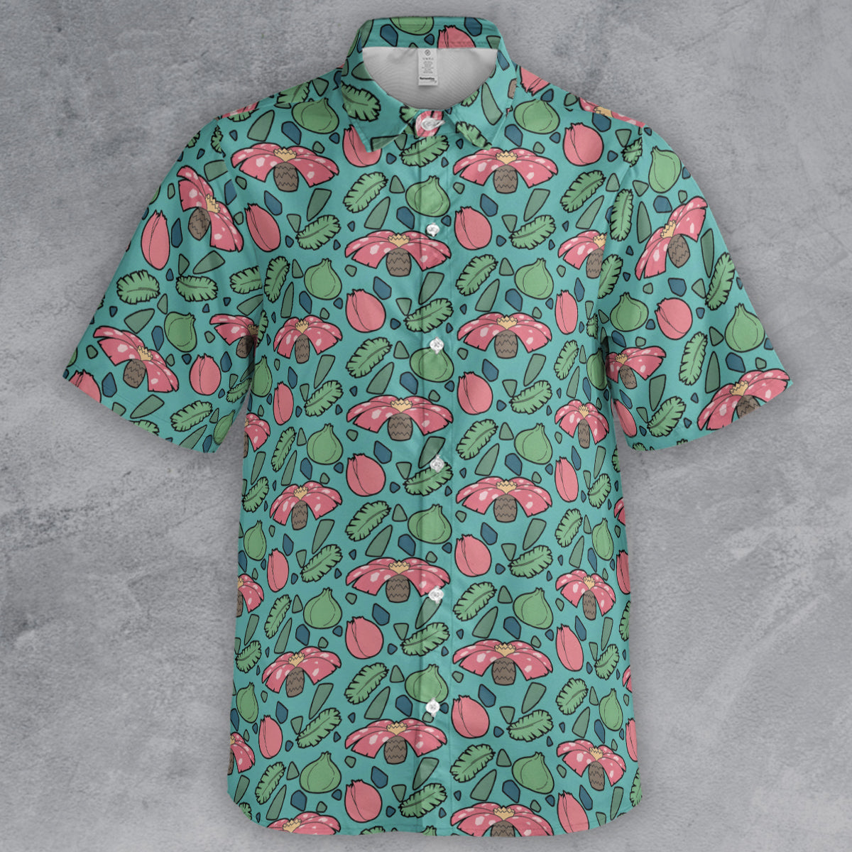 Short Sleeve Button Shirt - 623WL23F