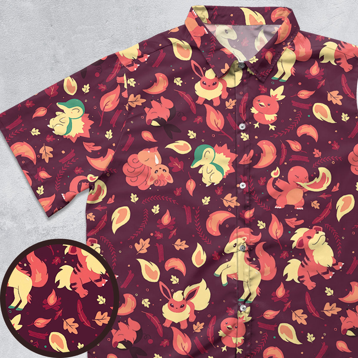 Short Sleeve Button Shirt - 97LMA9P4
