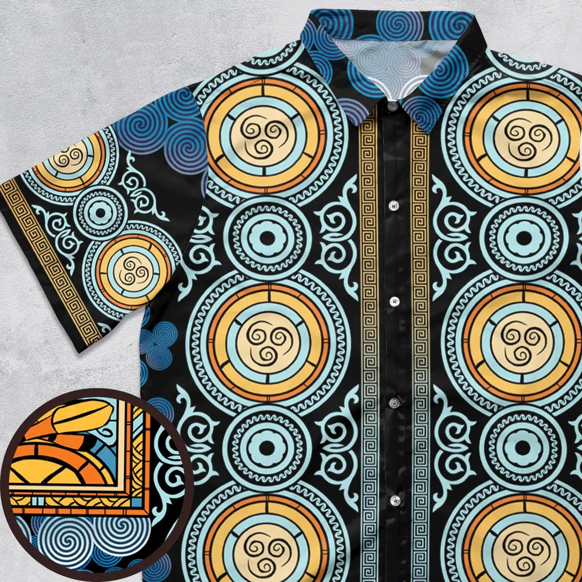 Short Sleeve Button Shirt - N3CCH359