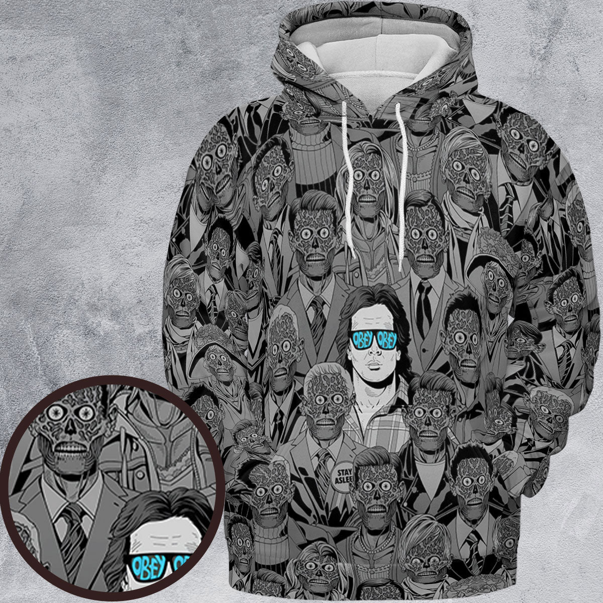 Full Print Hoodie - YHQDT65C