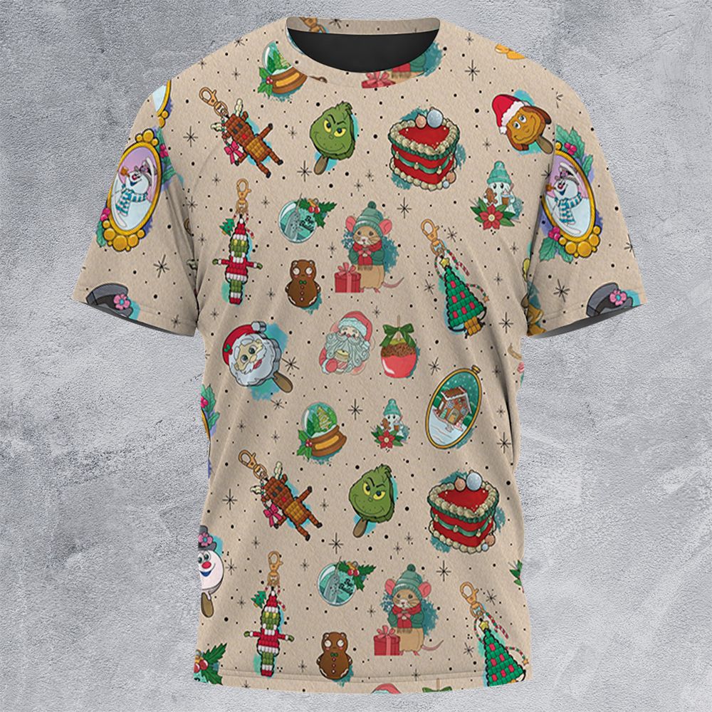 All-Over Print Unisex T-Shirt - 2NHCH59E -  - 3