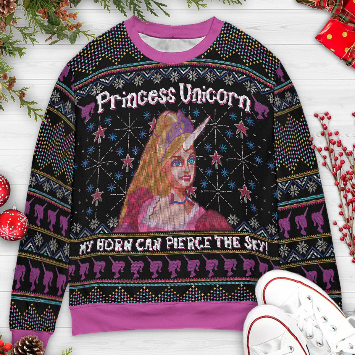 Ugly Christmas Sweatshirt - UA4N9WH6