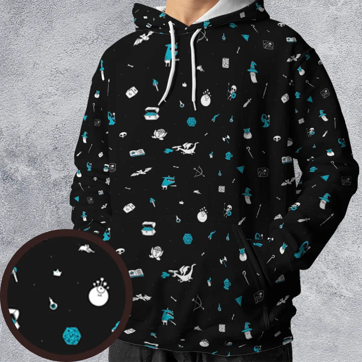 Full Print Hoodie - UZH1TBR8