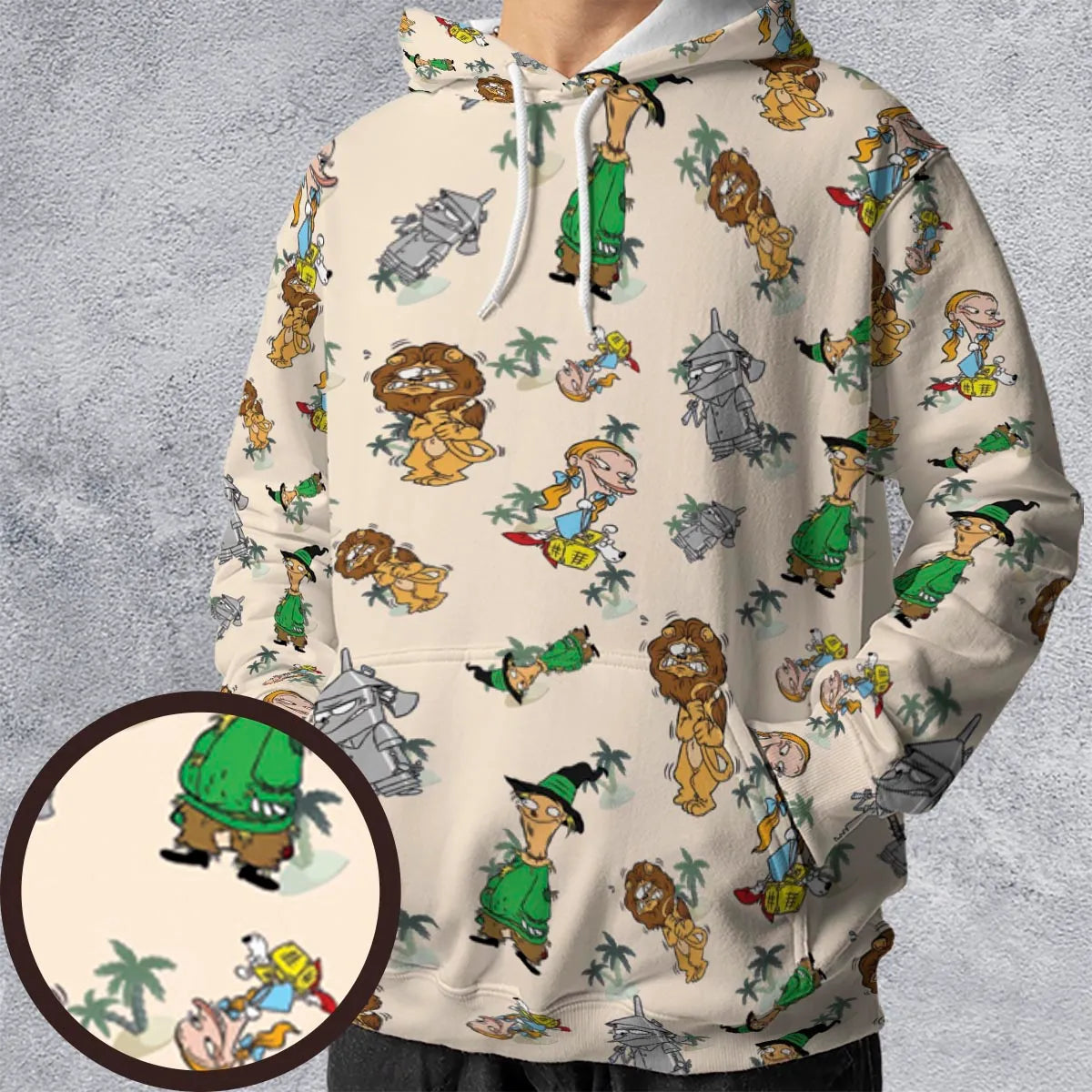 Full Print Hoodie - 6Y3GRG27