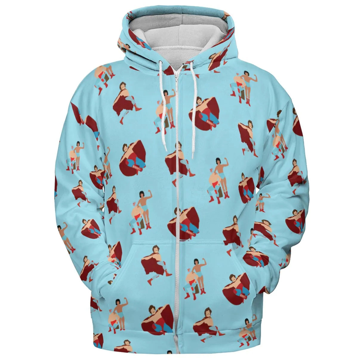 Full Print Hoodie - Q7C371BK