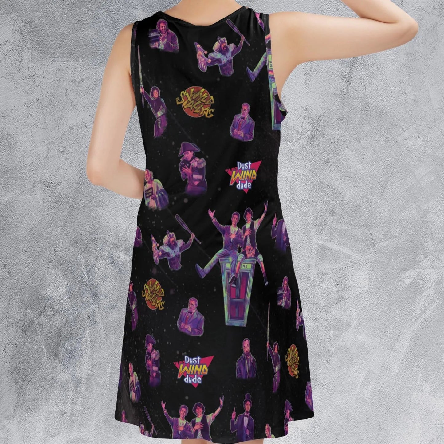 Casual Sleeveless Dress - 9GPR6E5C