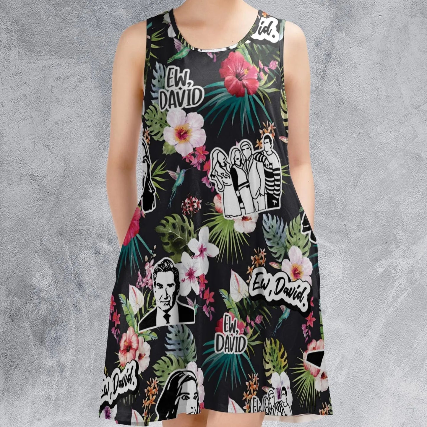 Casual Sleeveless Dress - ULSTB54P