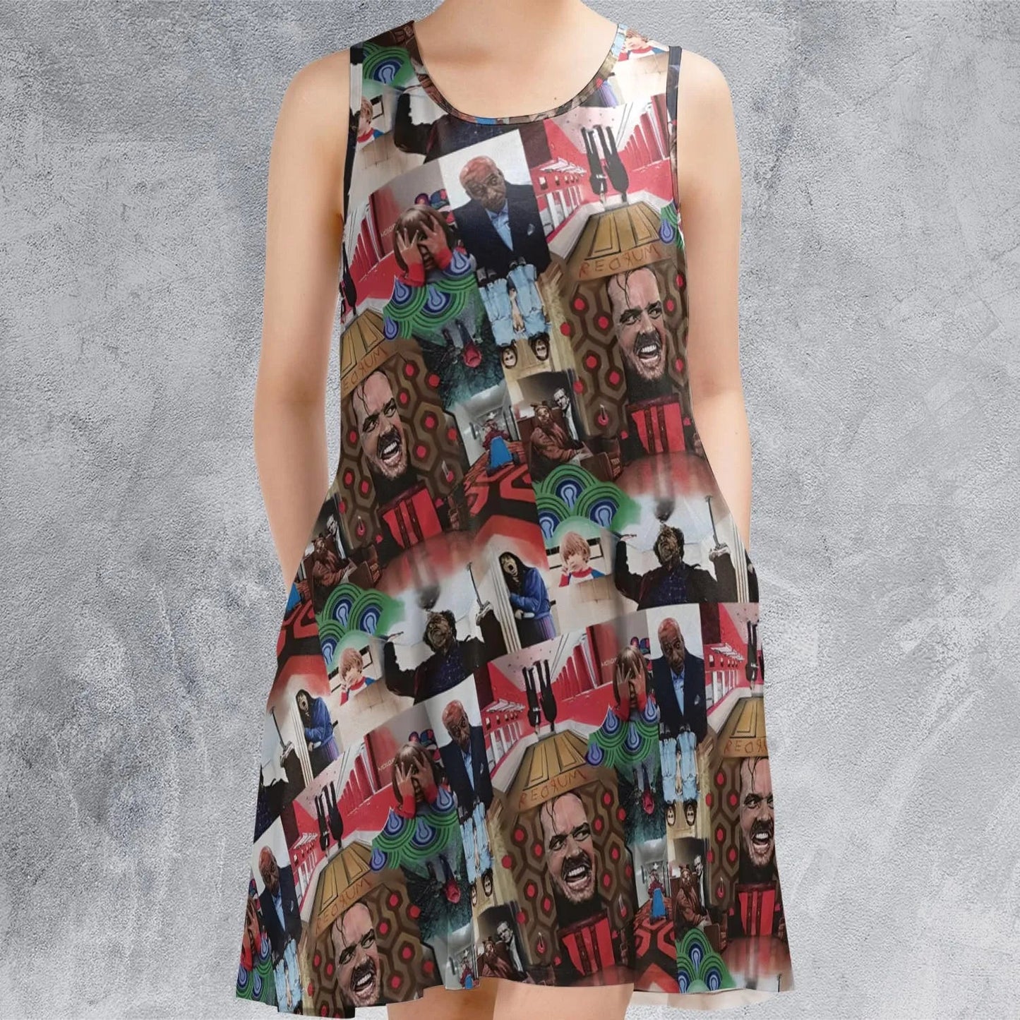 Casual Sleeveless Dress - GJBDSG1U