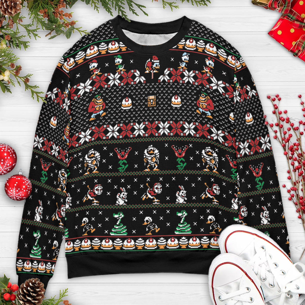 Ugly Christmas Sweatshirt - 6WJPJL74