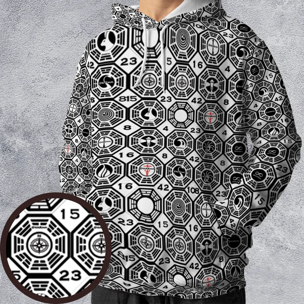 Full Print Hoodie - 3LSDDCU1