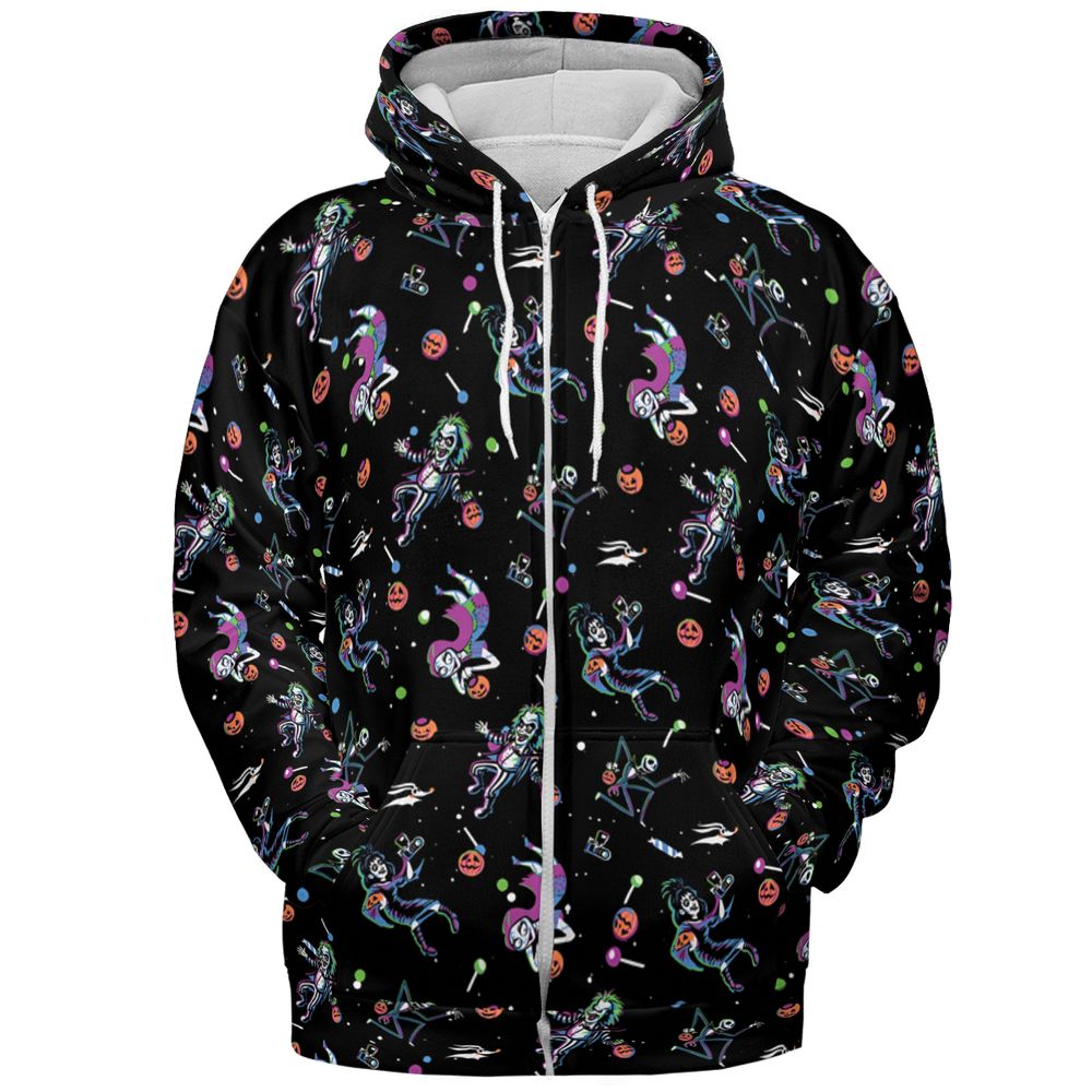 All-over Print Hoodie - E2LE9JT8 -  - 3