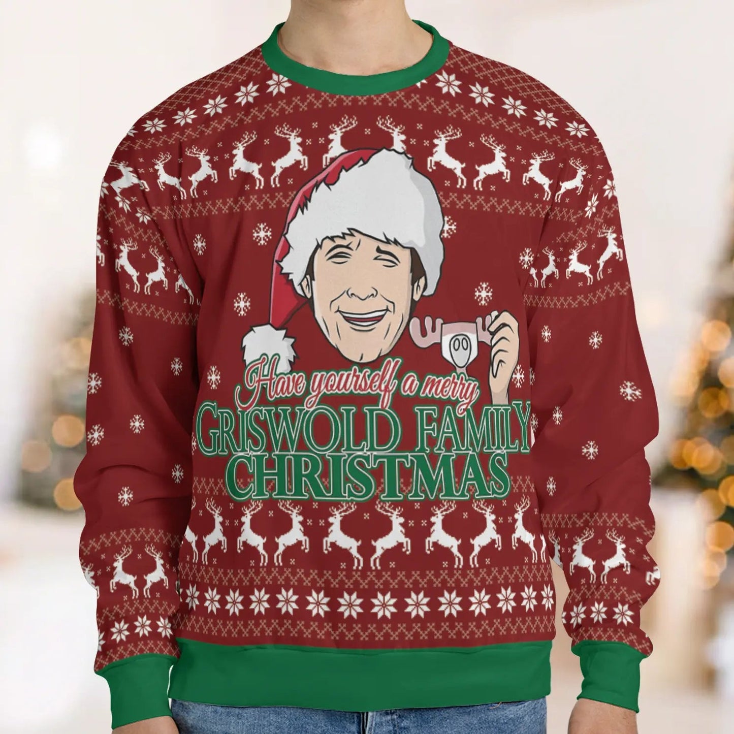 Ugly Christmas Sweatshirt - TK533RFW