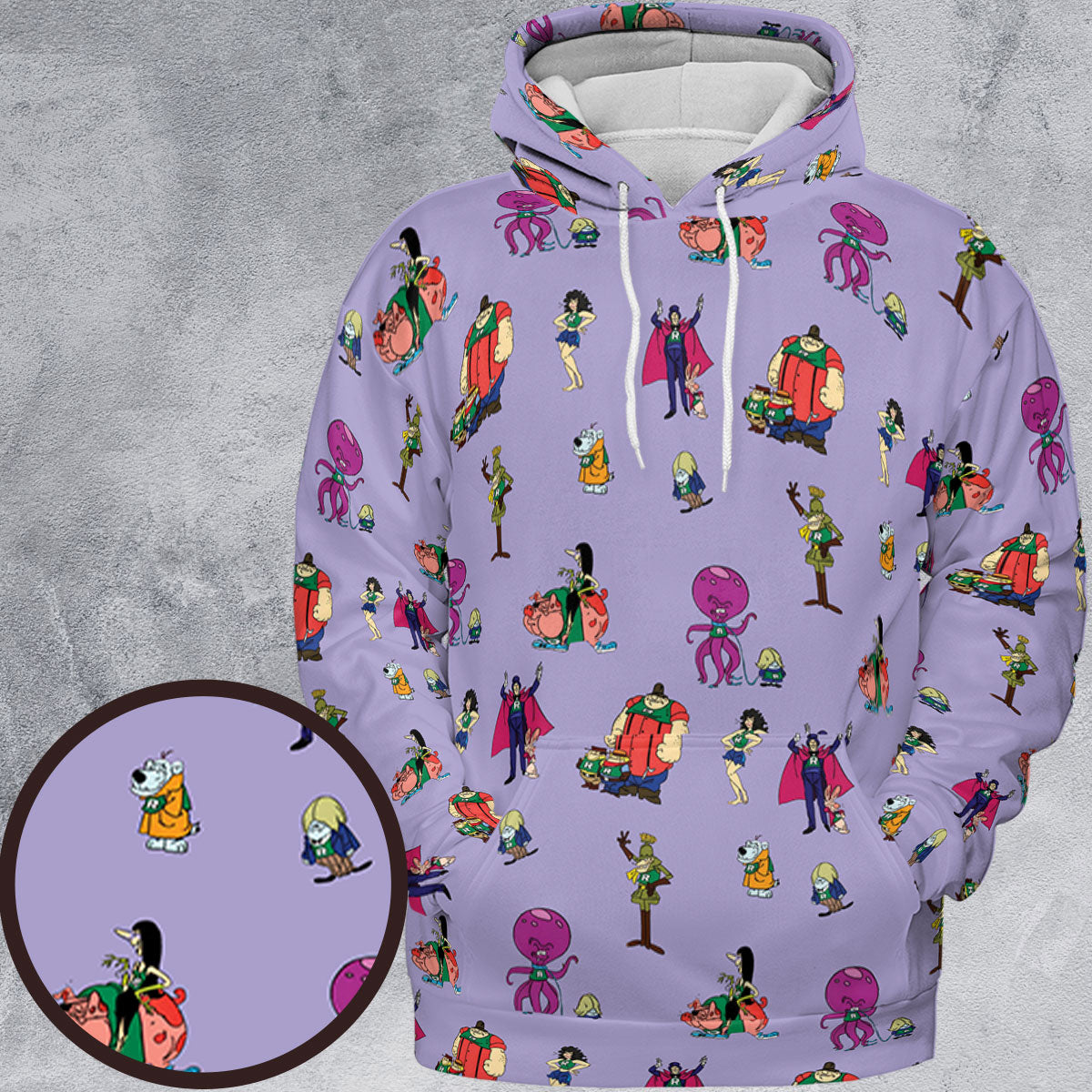 Full Print Hoodie - UDT9ZSSR