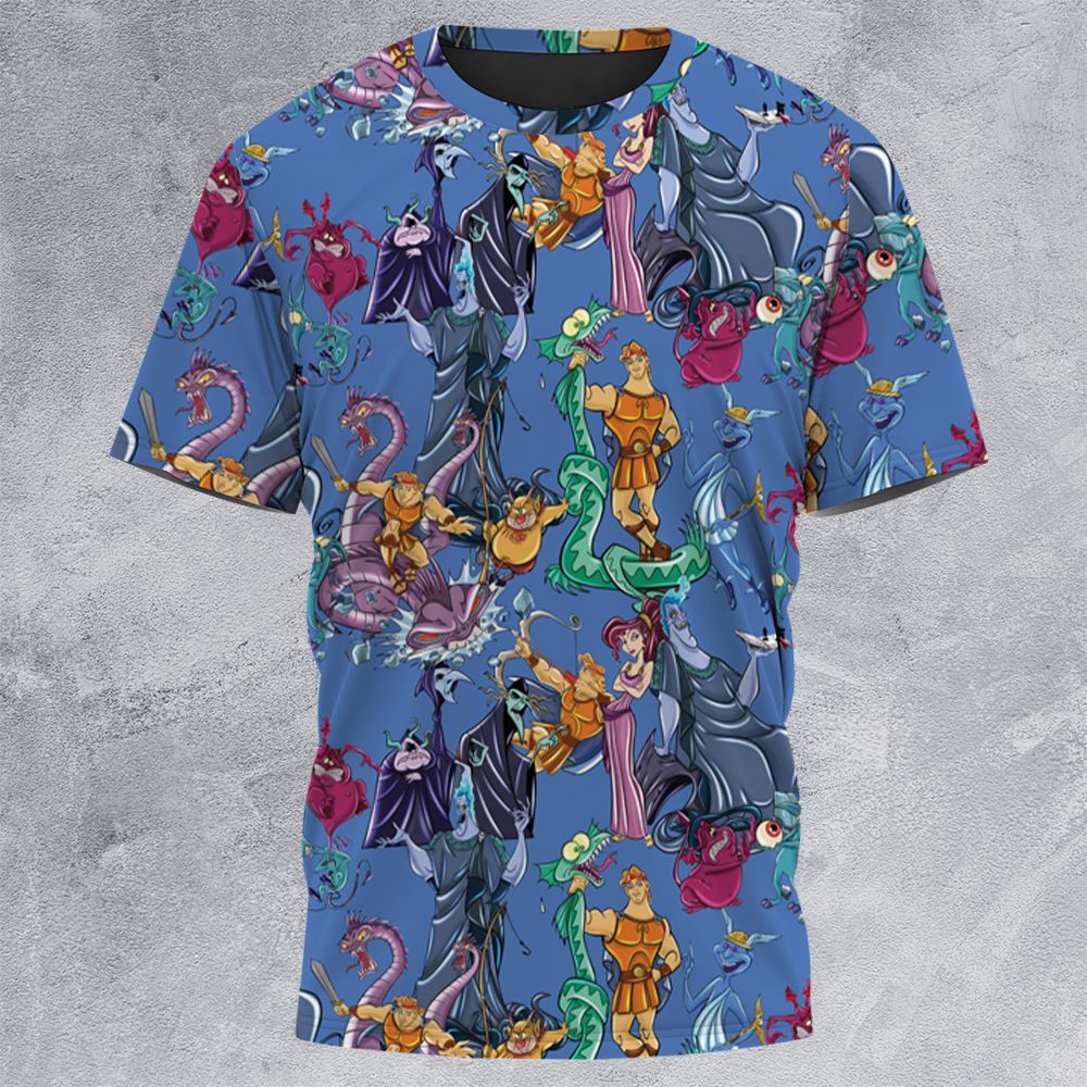 All-Over Print Unisex T-Shirt - V11HP9WA -  - 3