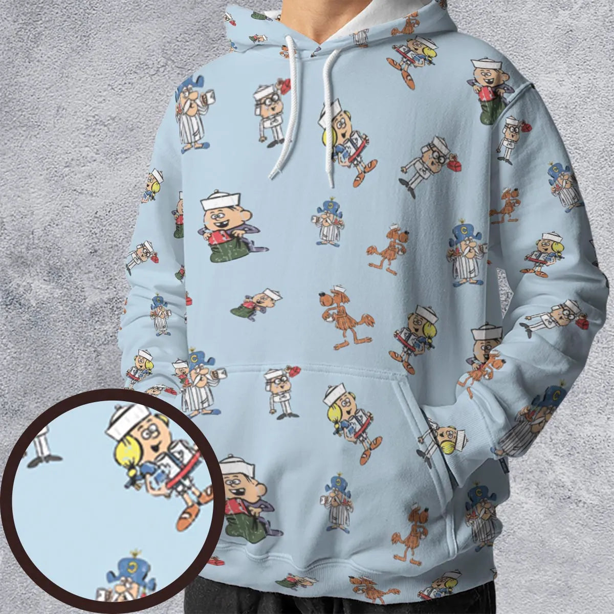 Full Print Hoodie - NENUPLGQ