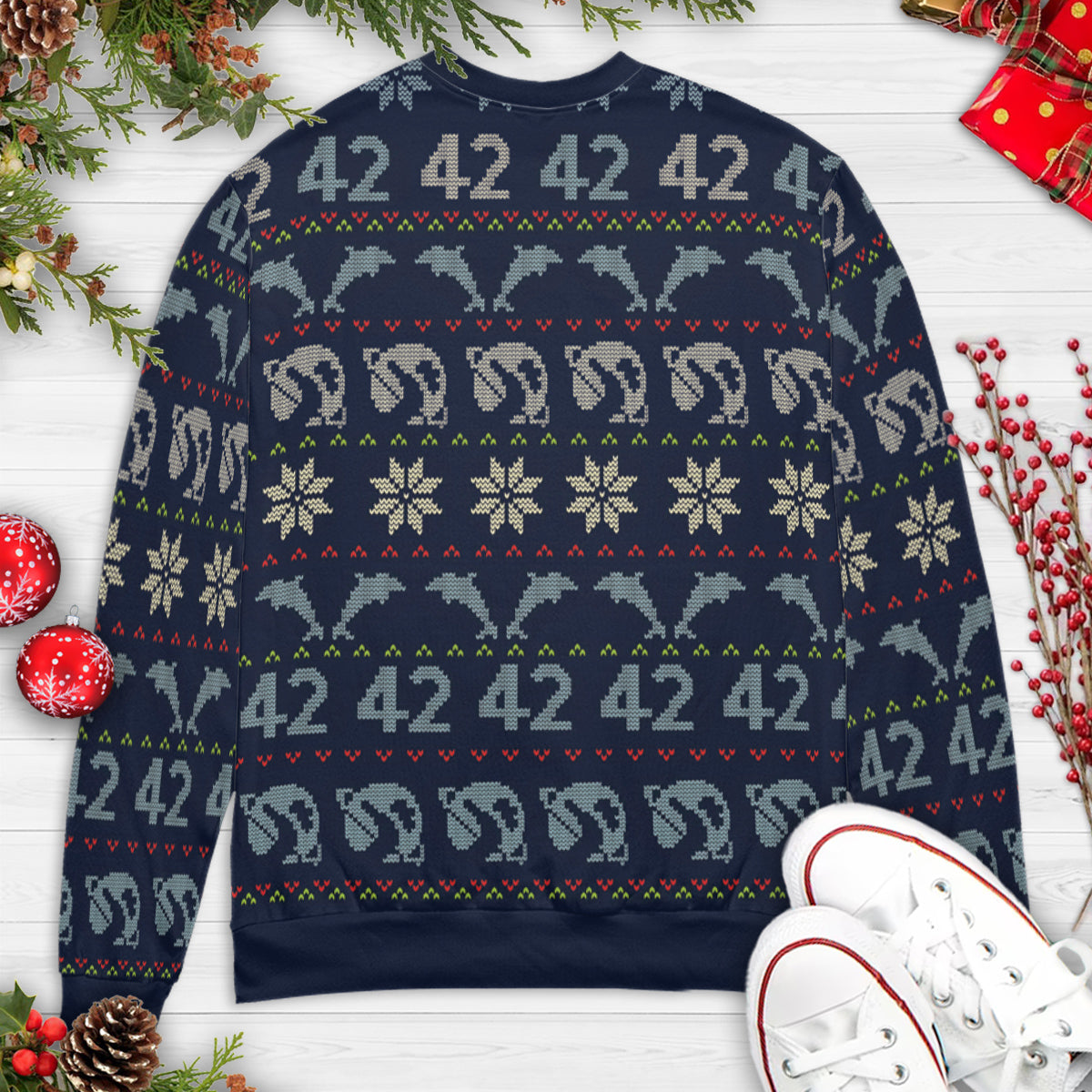 Ugly Christmas Sweatshirt - 8BC5ZNY4