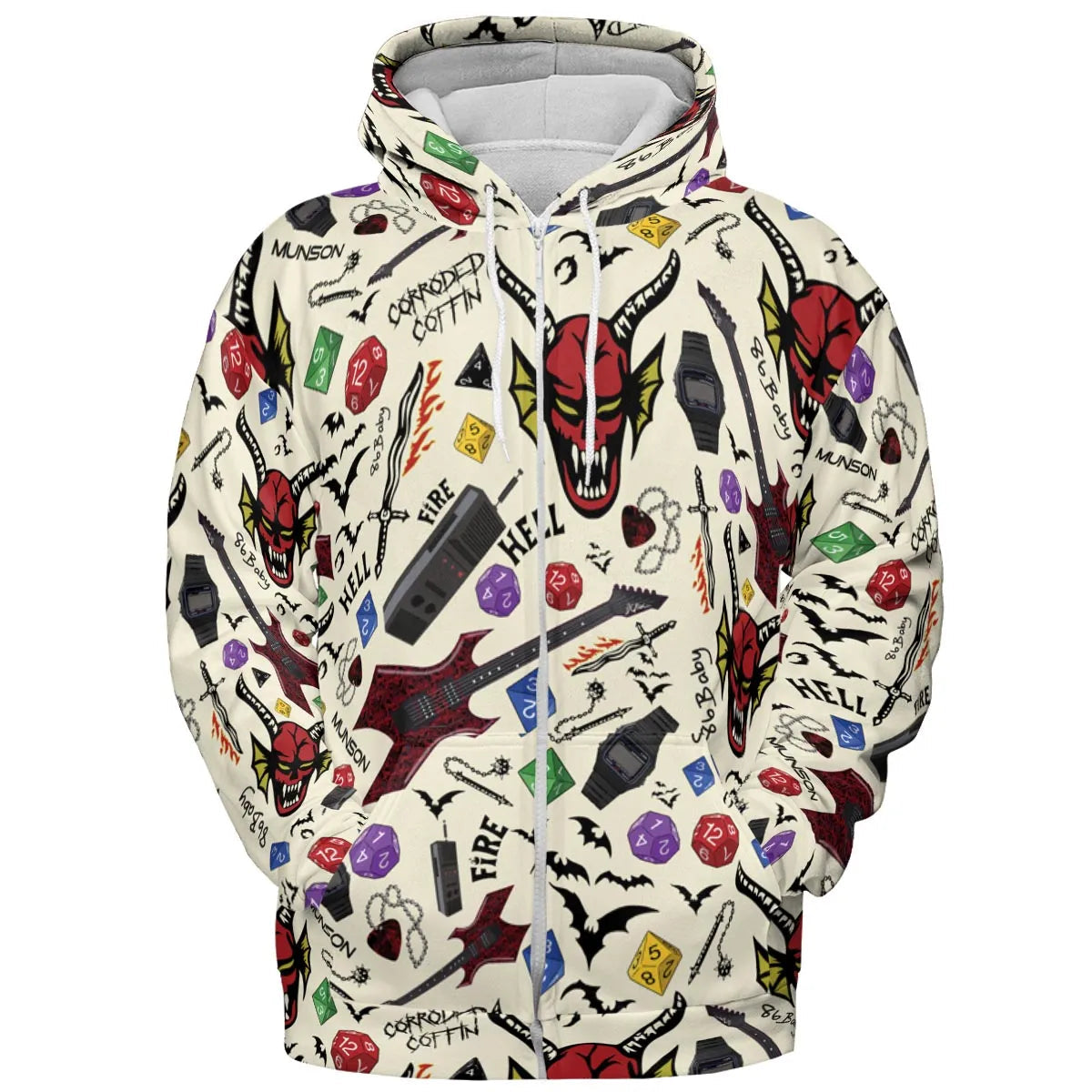 Full Print Hoodie - UNC74UFA