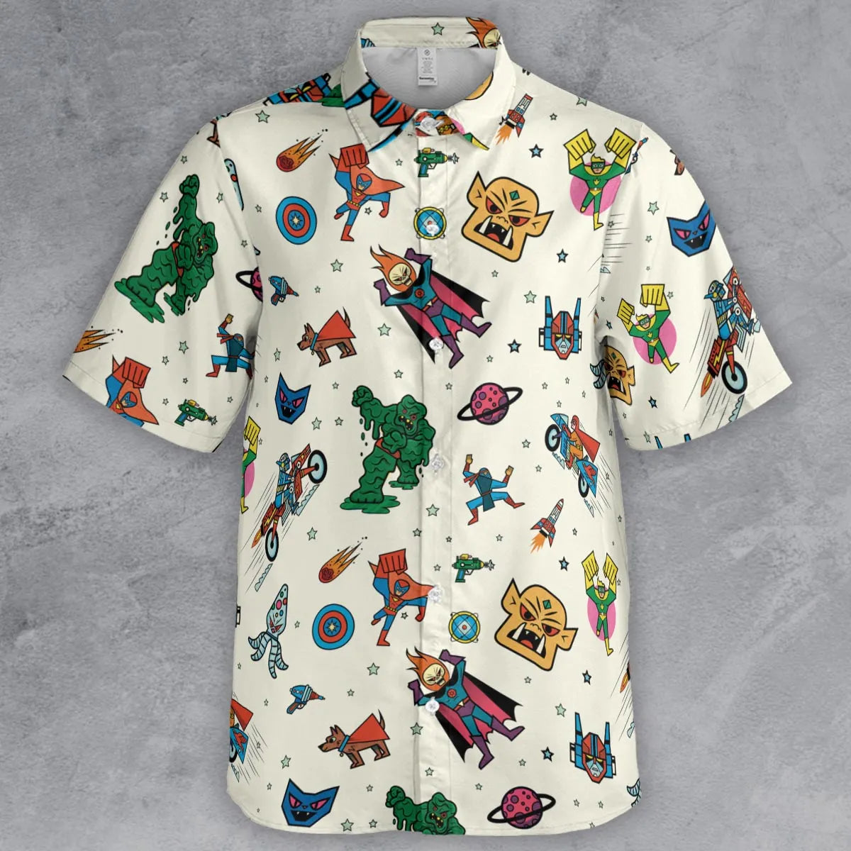 Short Sleeve Button Shirt - UZK6AJY7