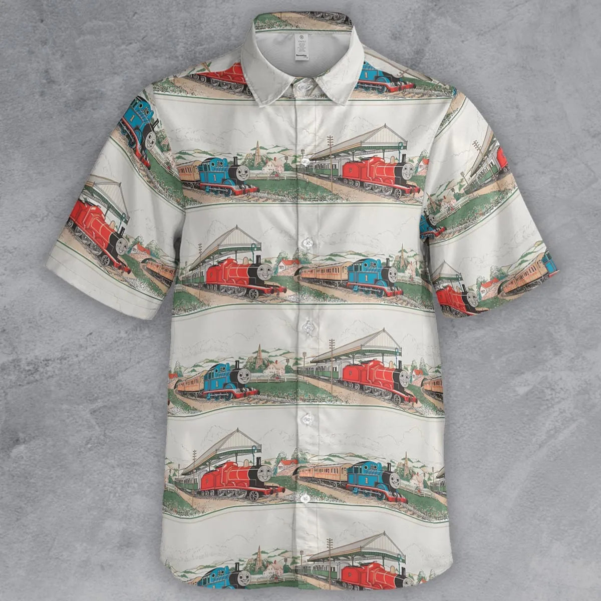 Short Sleeve Button Shirt - DERQXCSA