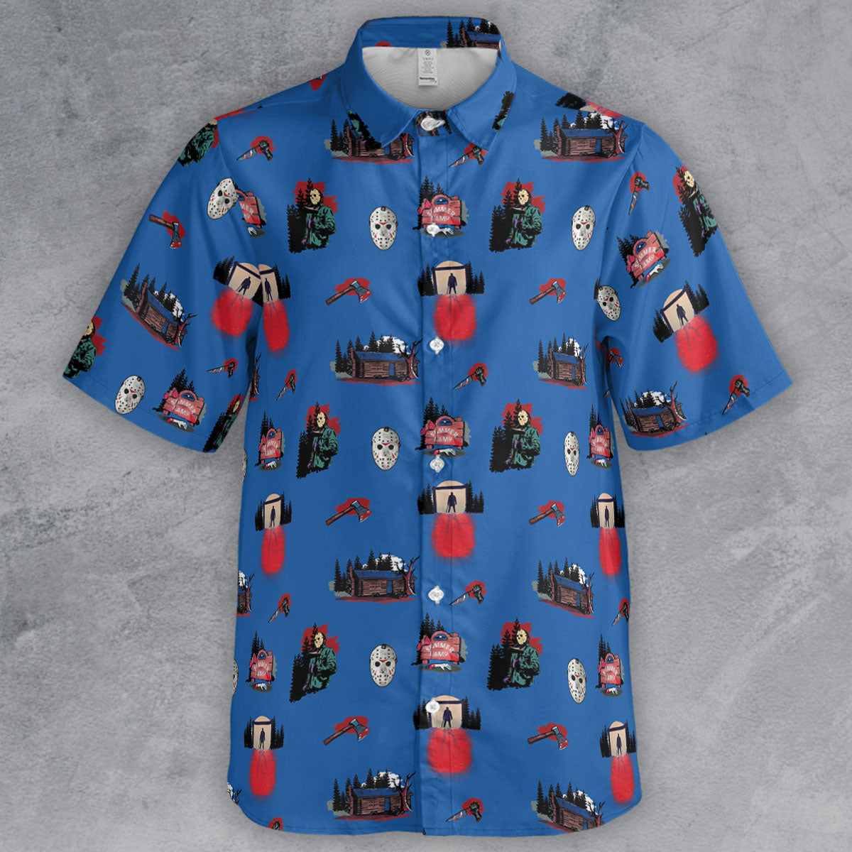 Short Sleeve Button Shirt - WJHUAU75