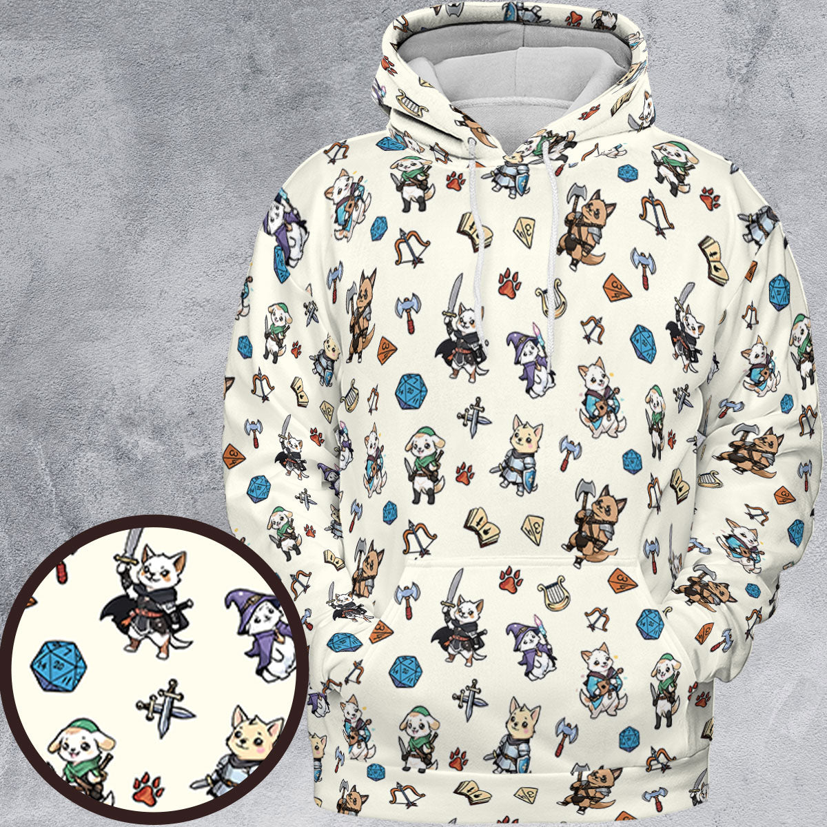 Full Print Hoodie - WYL649NN