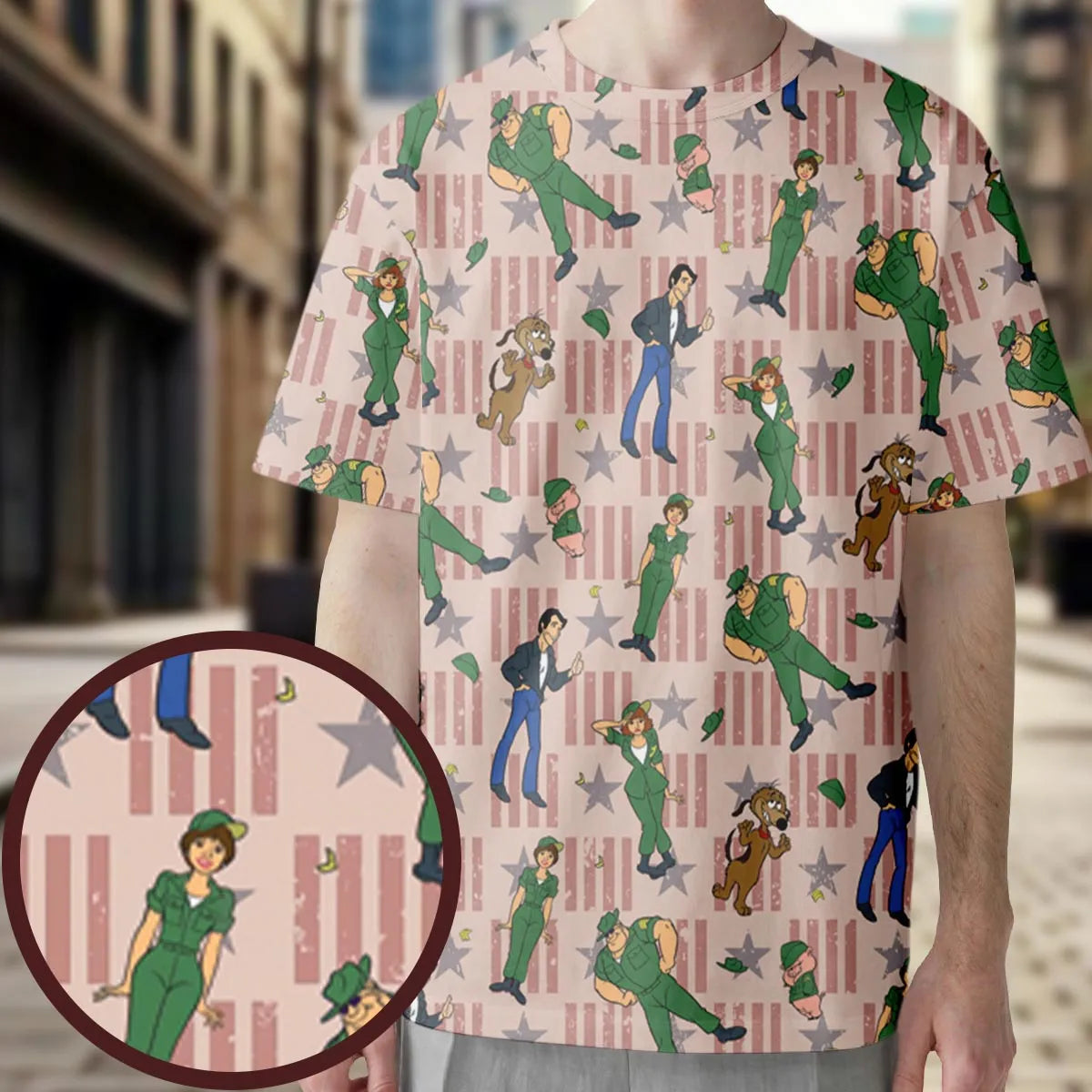 Full Print T-Shirt - HX9K4QXE