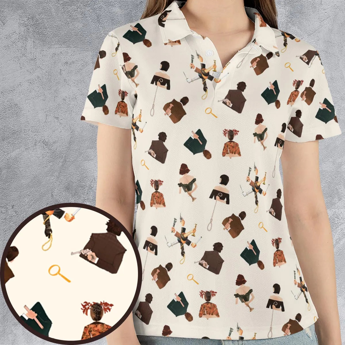 Unisex Polo Shirt - AL6E82YL