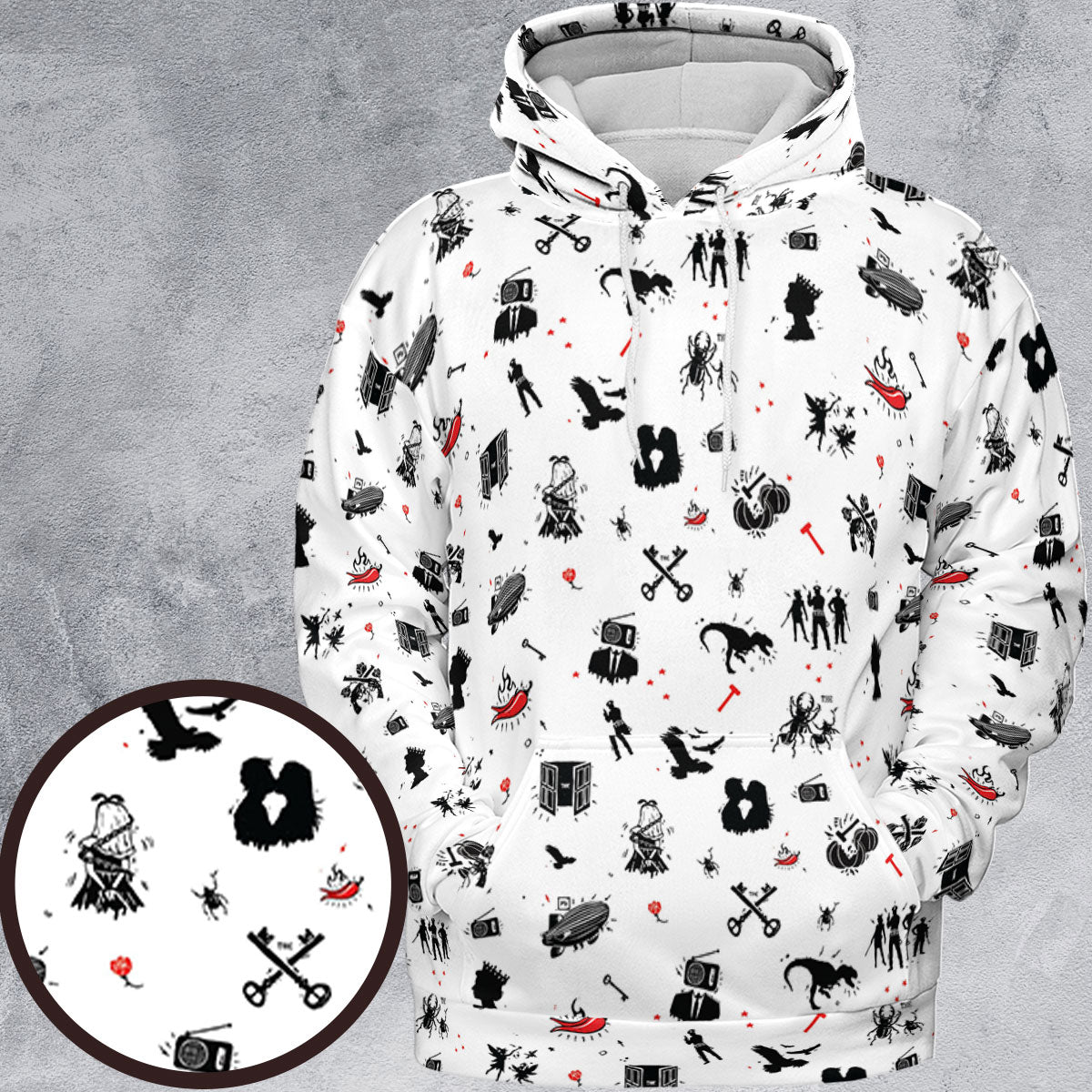Full Print Hoodie - TS4TYKFK