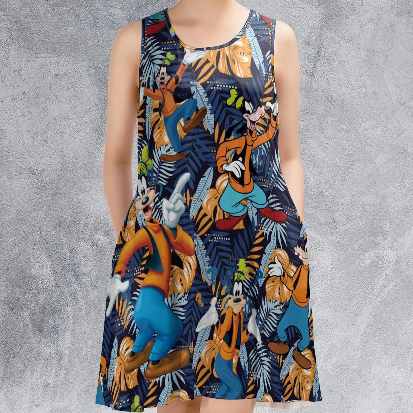 Casual Sleeveless Dress - Y7VZCQZY