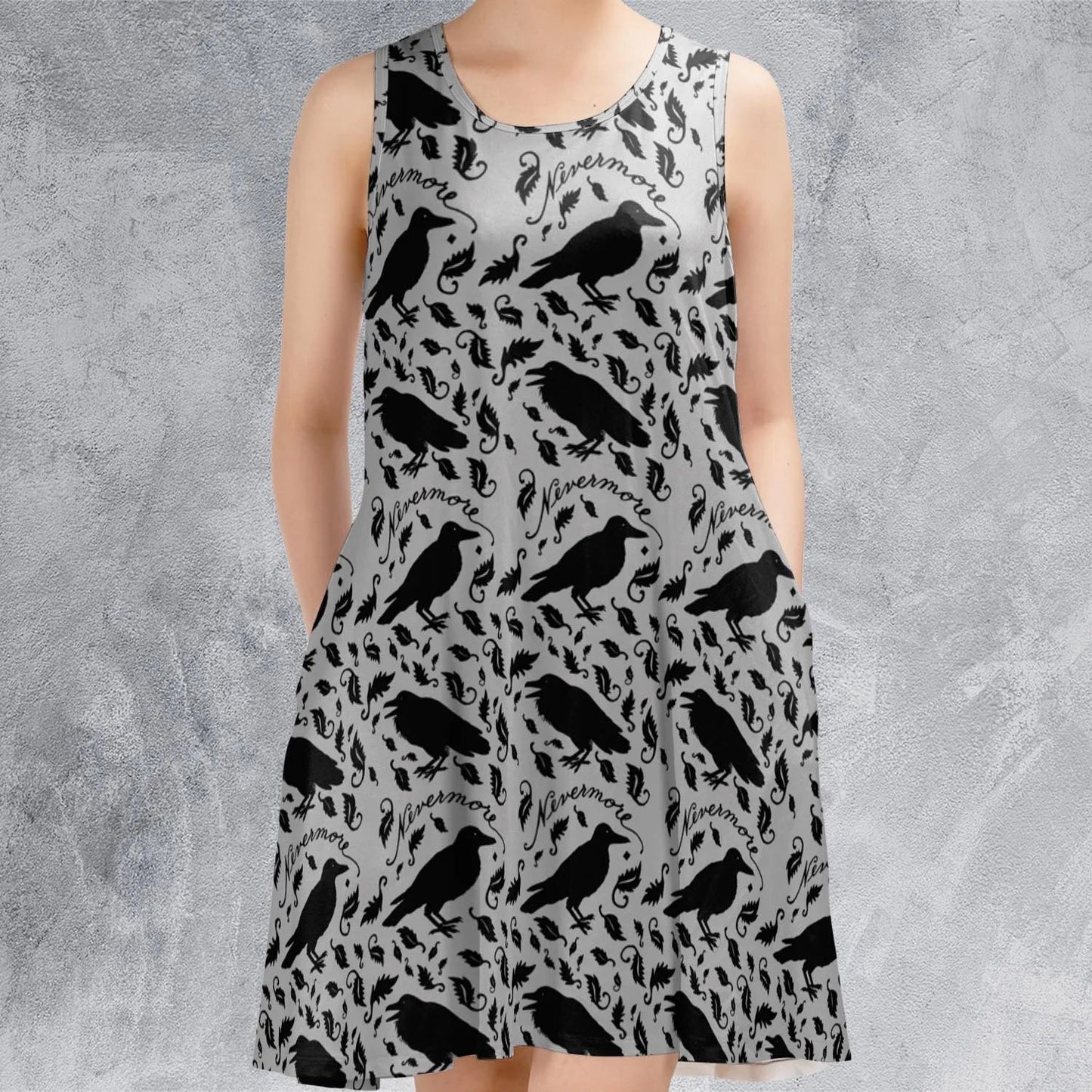Casual Sleeveless Dress - CNTJ6GFY