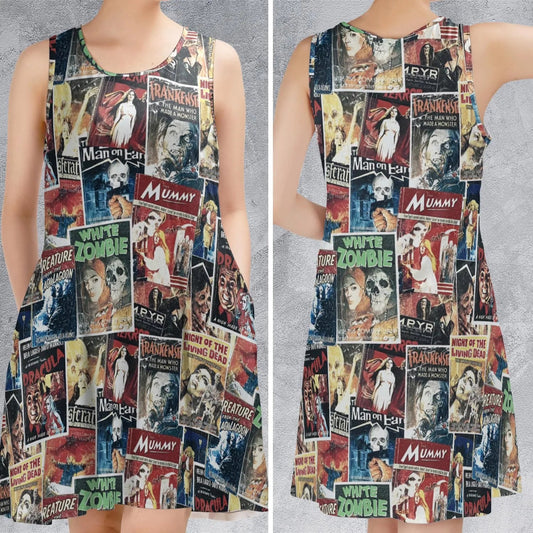 Casual Sleeveless Dress - AN5WK7Y4