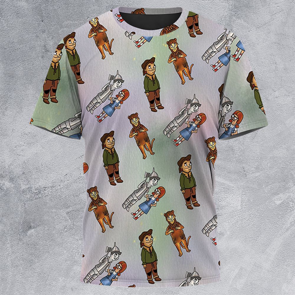 All-Over Print Unisex T-Shirt - Z3VXL51P -  - 3