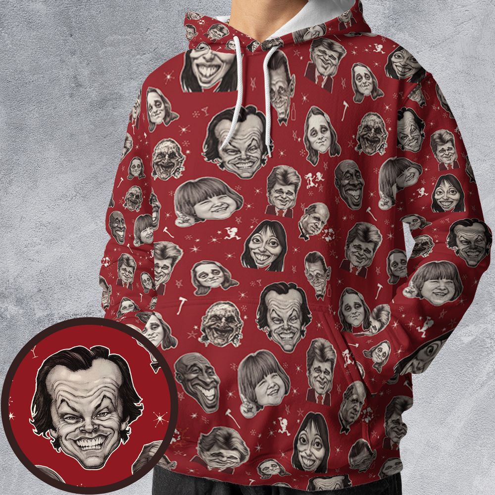 All-over Print Hoodie - WAXH9WD4 -  - 1